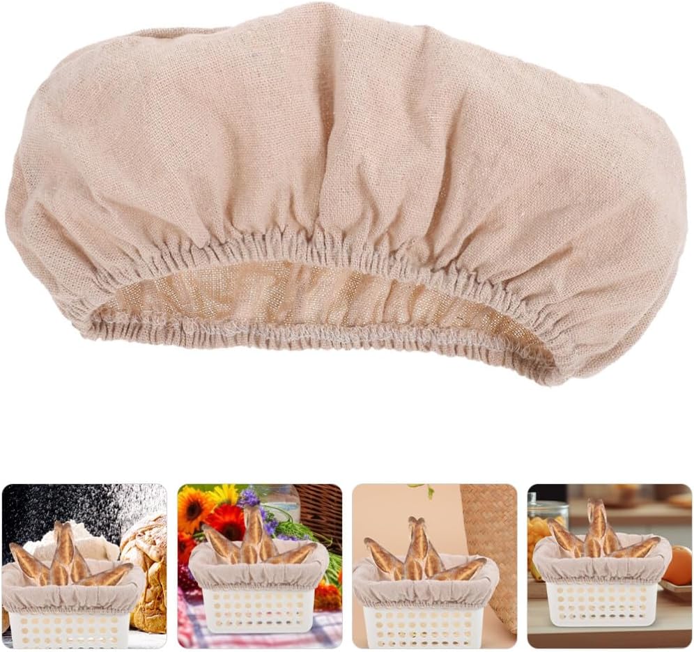 Bread Banneton Proofing Basket Liner Cotton Pastry Cloth Baking Couche Linen Cloth Bakers Dough Couche Bread Towel Shaping Tool for Bread - Image 3